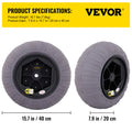 Beach Balloon Wheels 13" Replacement Sand Tires TPU Cart Tires for Kayak Dolly Canoe