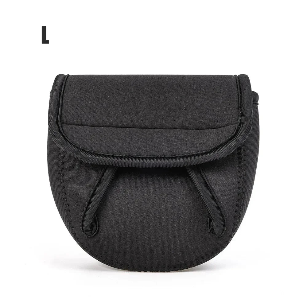 S/M/L Spinning Fishing Reel Neoprene Cover Protective Case Waterproof Storage