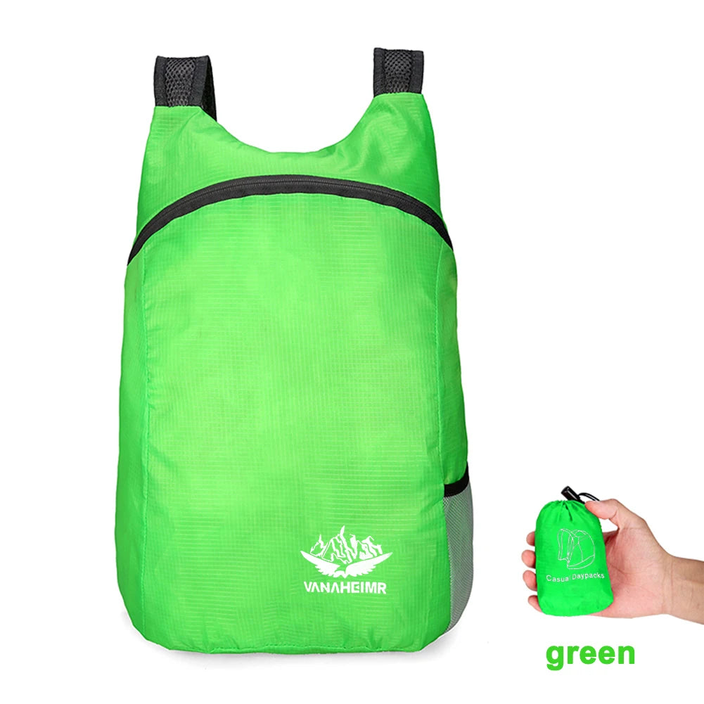 Lightweight Backpack Foldable Outdoor Waterproof Hiking Daypacks