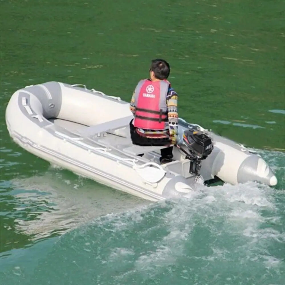 3.6HP 2 Stroke Heavy Duty Outboard Motor Boat Motor  Water Cooling System Short Shaft