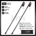 2PCs Carbon Fiber Foldable 5-Sections Ultra-Light 110g Trekking Poles Walking Cane, Hiking Sticks for Outdoor