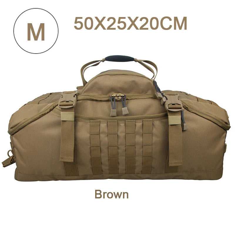 30L 45L 80L Outdoor Mountaineering Bag Molle Tactical Backpack Large Duffel Hiking Camping