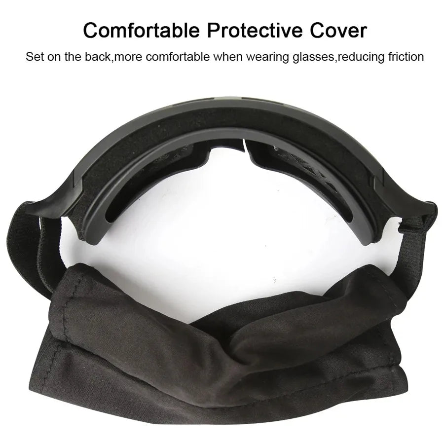 Explosion Proof Shooting Tactical Goggles Anti-impact Paintball Hunting
