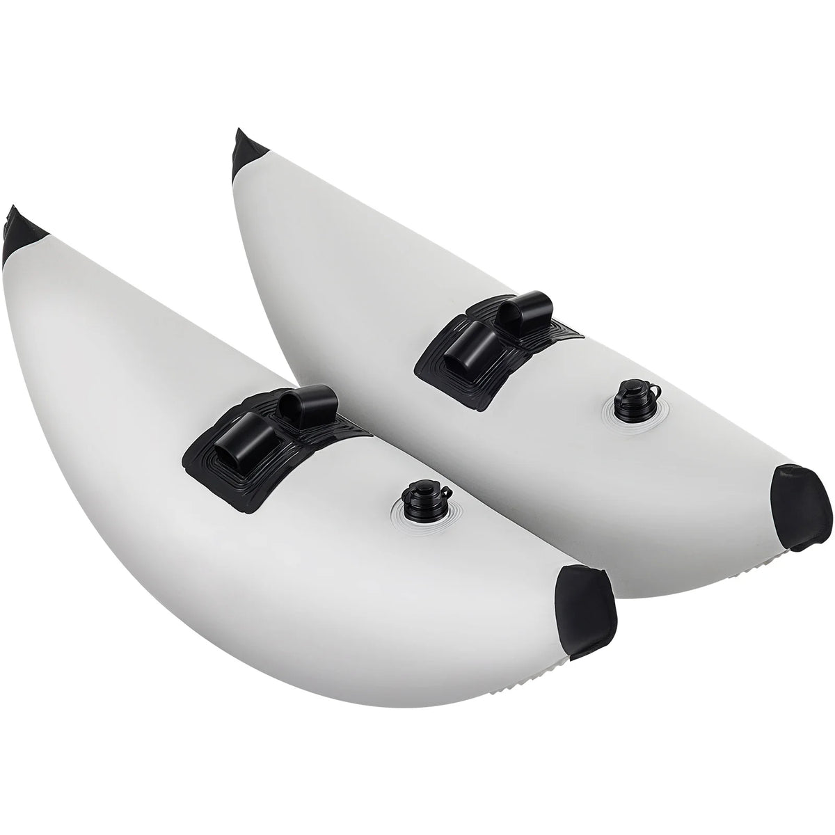 2 PCS Kayak Outrigger Stabilizers PVC Inflatable Outrigger Float with Sidekick Arms Rod Fit for Canoes, Fishing Boats
