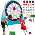 Family kick dart game inflatable soccer dart board game