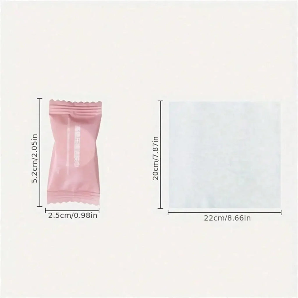 100pcs Compressed Face Towels, Disposable Compressed Towels, Portable Cleansing Wet Wipes, Soft Travel Face Towels