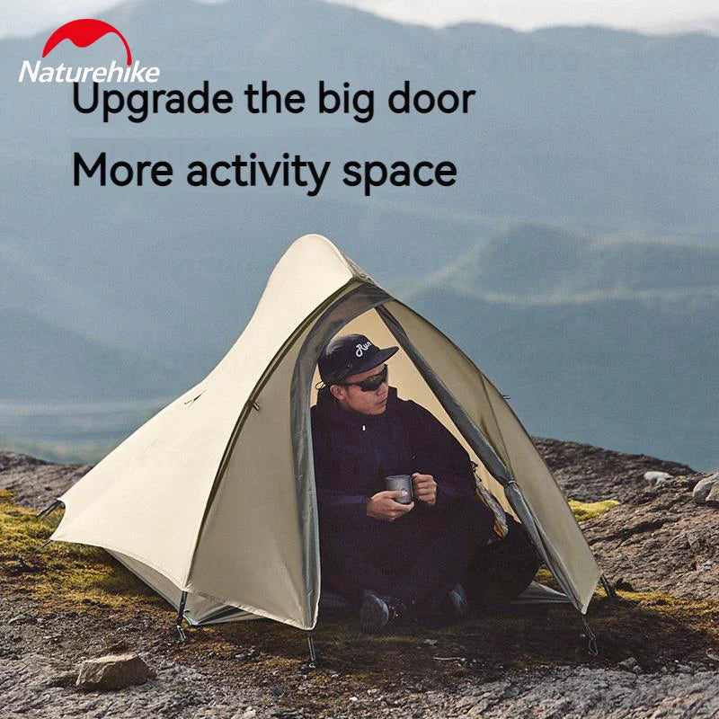 Hike Ultralight Pro Trekking Tent Nylon 1/2 People Tent
