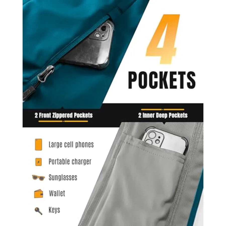 Women's Softshell Jacket with Hood Waterproof Lightweight Windbreaker Windproof Rain Shell