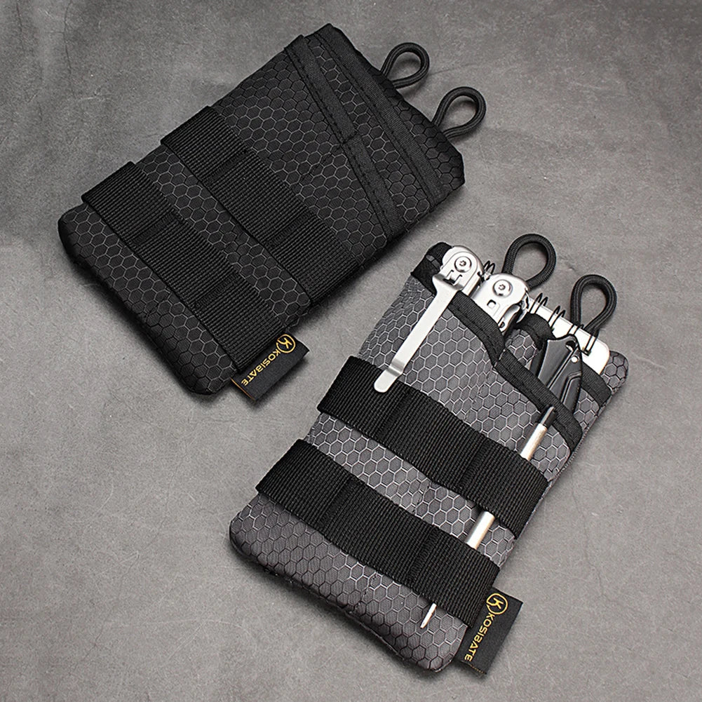 Foldable Small Tool Storage EDC Lightweight Wear Resistant Camping Hiking