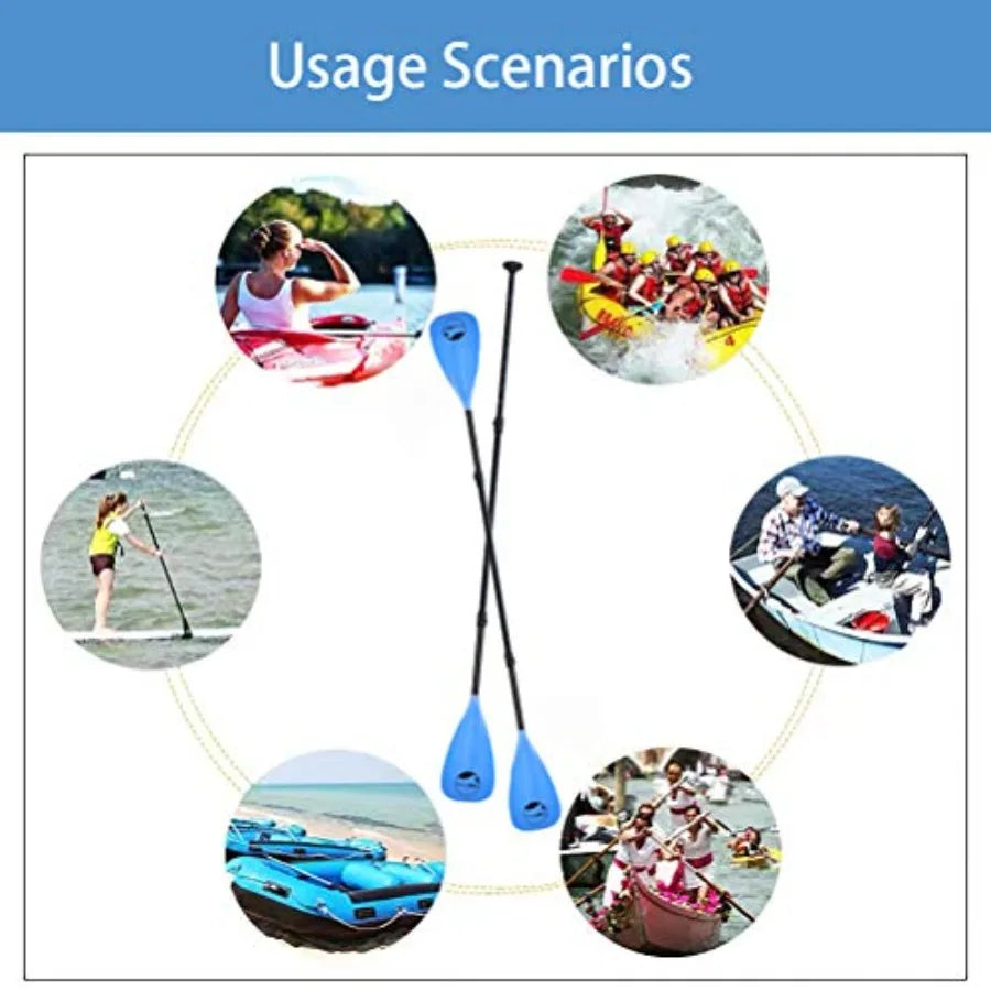 Paddle Board Stand up Paddles Adjustable Aluminum 4-Piece