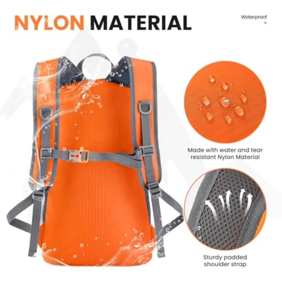 35L Ultralight Lightweight Packable Foldable Travel Camping Hiking Outdoor Sports Backpack Daypack