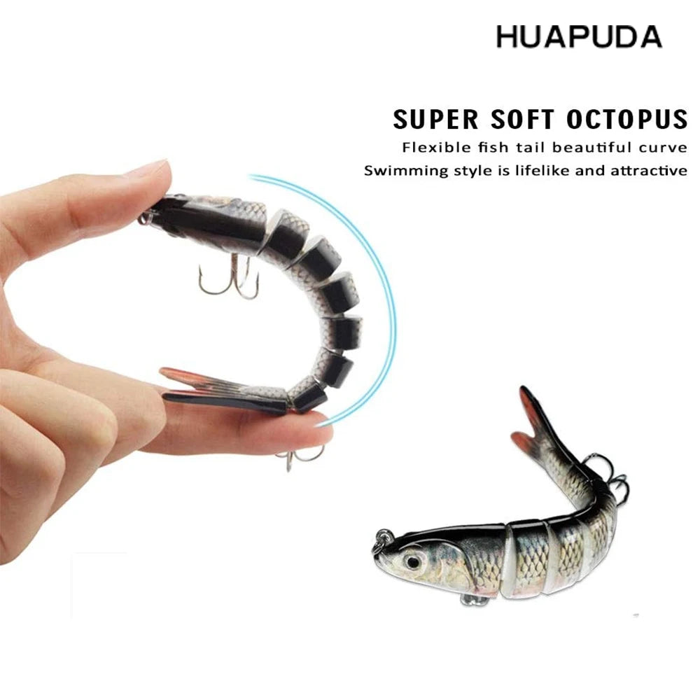 Fishing Lures 3 Pack Crank Baits for Slow Sinking Glide and Swim for Saltwater and Freshwater