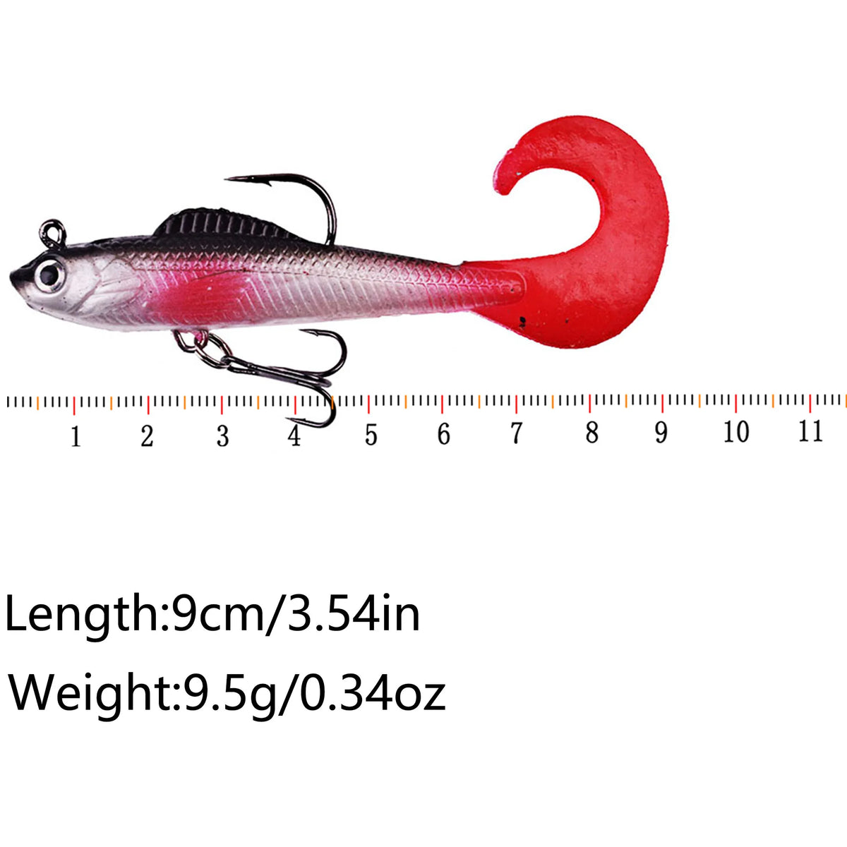 6PCS Wobblers Artificial Baits Fishing Tackle Soft Silicone Bait For Sea Bass Spoon Pike Fishing Lures Swimbait