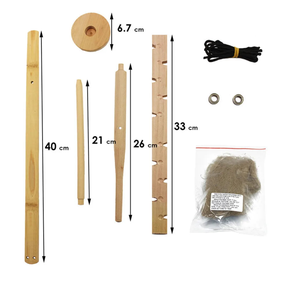 Outdoor Survival Camping Hiking Emergency Fire Ignition Equipment Bow Drill Friction Fire Starter