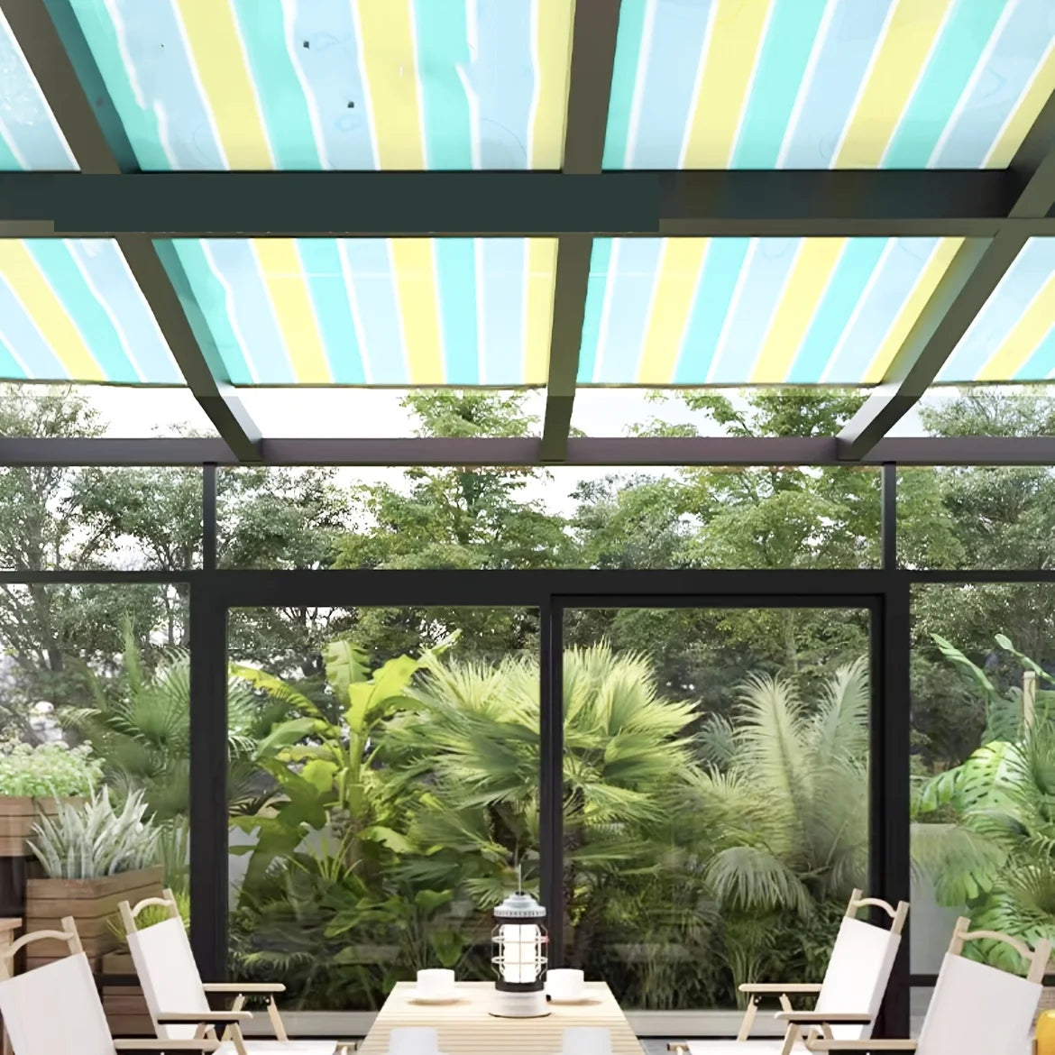 Shade Privacy Fence Screen Netting for Gaps in Outdoor Patios, High-Density Polyethylene Mesh Shade Cloth for Backyards and Gazebos