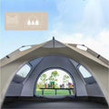 Reactive Outdoor shelter Sunshade Camping Tent  Two doors and two windows