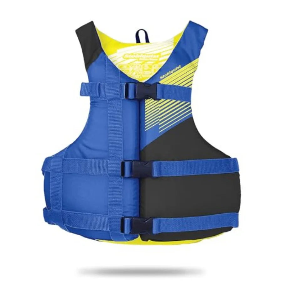 Life Jacket 50-90 lbs - Coast Guard Approved Life Vest - Type III PFD for Boys and Girls