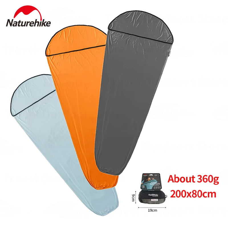Outdoor Camping Sleeping Bag Liner High Elasticity Portable Ultralight Mummy