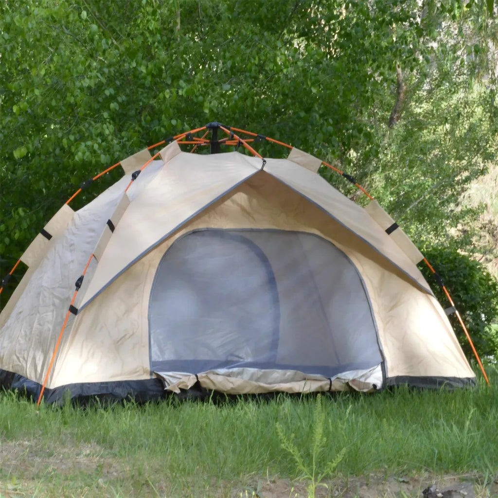 Outdoor Automatic Quick-opening Tent Automatic Rainproof Sunshine-proof Tent Two windowless doors