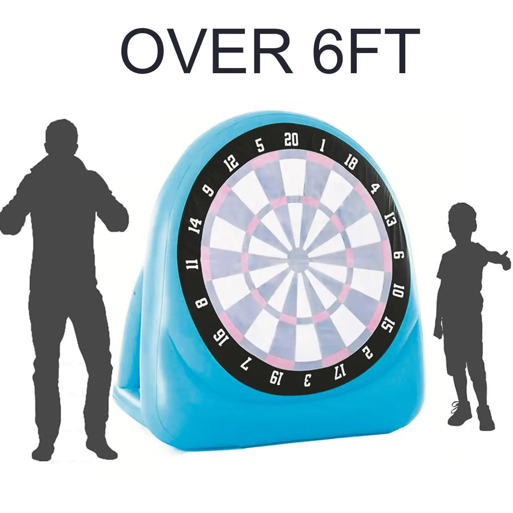 Family kick dart game inflatable soccer dart board game