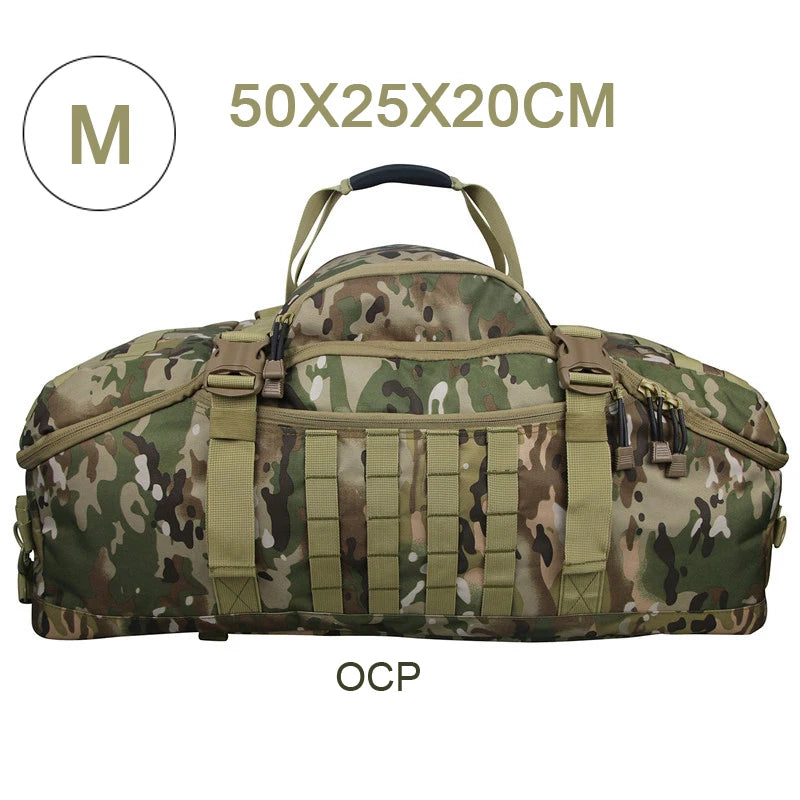 30L 45L 80L Outdoor Mountaineering Bag Molle Tactical Backpack Large Duffel Hiking Camping