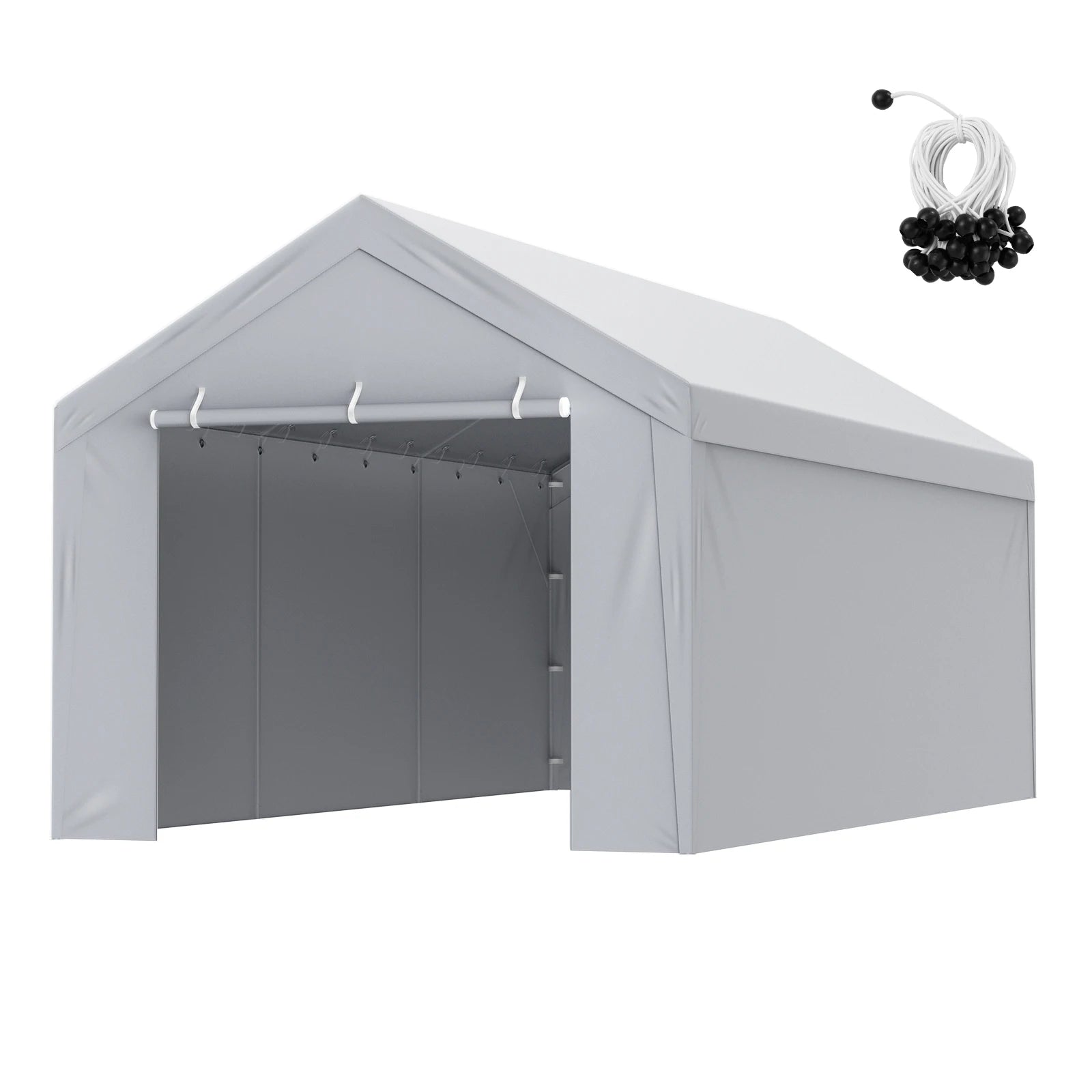 Carport Replacement Canopy Cover Garage Top Tent Heavy-Duty Waterproof (Frame Not Include）