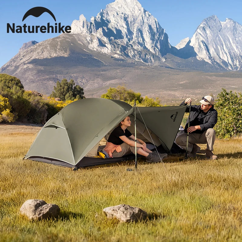 Mongar PRO Ultralight 1/2/3 Person Tent Camping Outdoor Waterproof 20D Nylon Backpacking Travel Cycling Tent