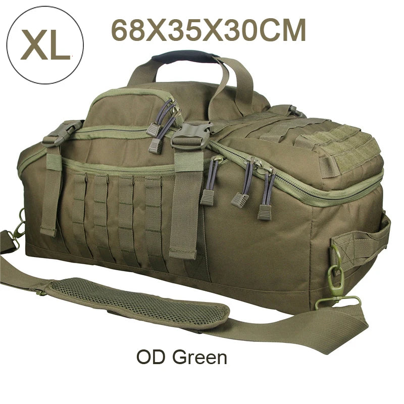 30L 45L 80L Outdoor Mountaineering Bag Molle Tactical Backpack Large Duffel Hiking Camping