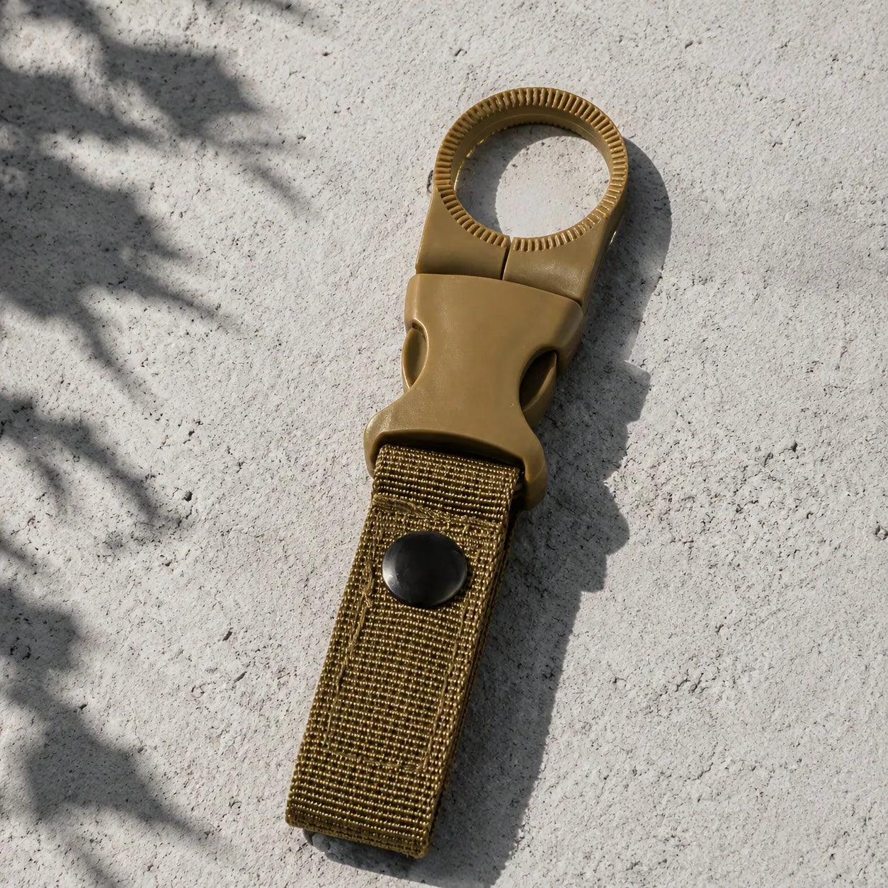 3pcs Outdoor Portable Hiking Carabiner Water Bottle Quick Clip Hook Bottle Carrier Durable Nylon Plastic Camping Backpack Accessories