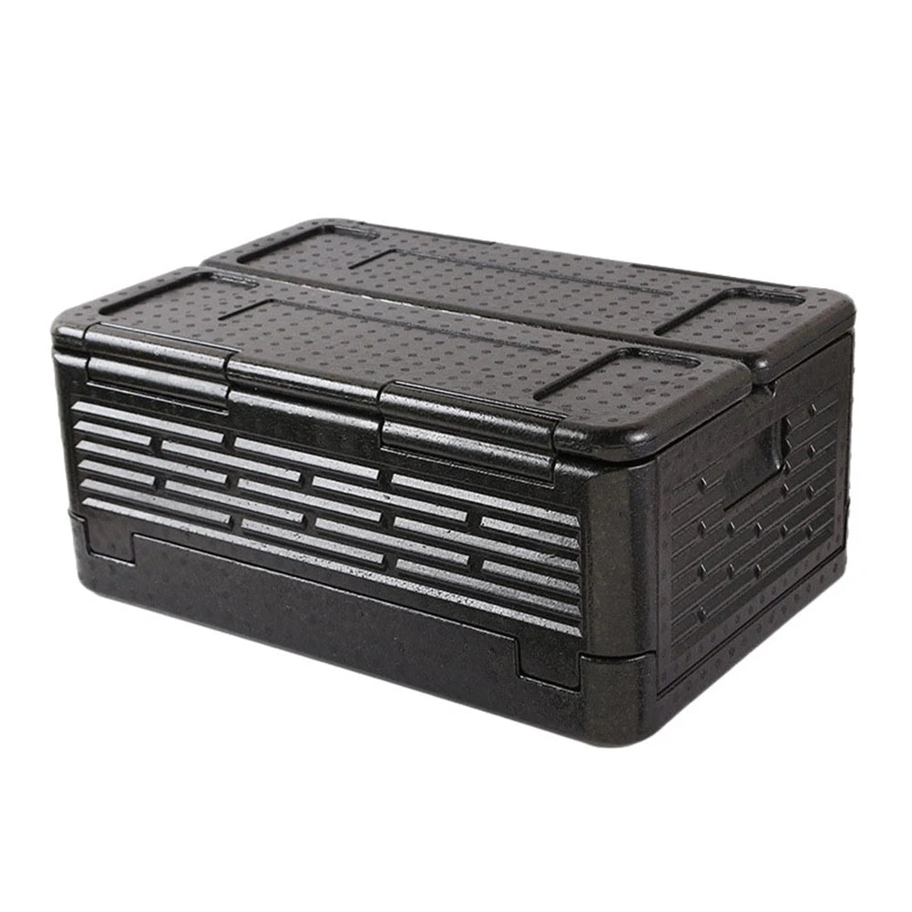 Top Load Camping Insulated Box Lightweight Foldable Food Pan Carrier Outdoor