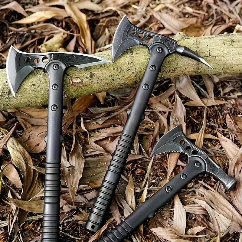 An outdoor tool Demon Axe, Outdoor Axe, Hack Axe, Camping Multipurpose Axe, suitable for lumberjacks for outdoor work
