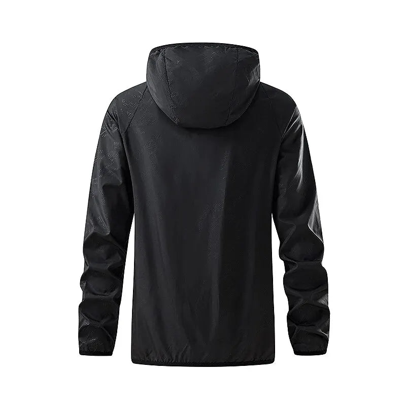Men Women Waterproof Hiking Jackets Sun Protection Windbreaker Camping Climbing Outdoor Rain Coat