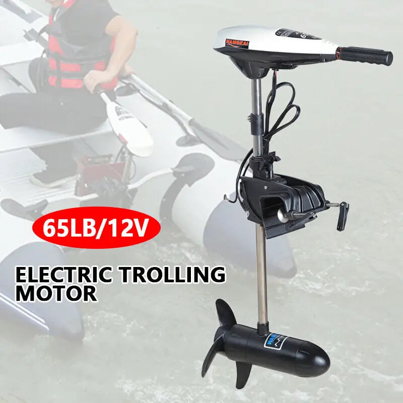 Trolling Motor Powerful Electric Boat Motor 65LBS 12V 660W