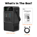 200W Power Station Camping 192Wh Lifepo4 Power Bank 60000mAh Portable Emergency Power USB TYPE-C Port