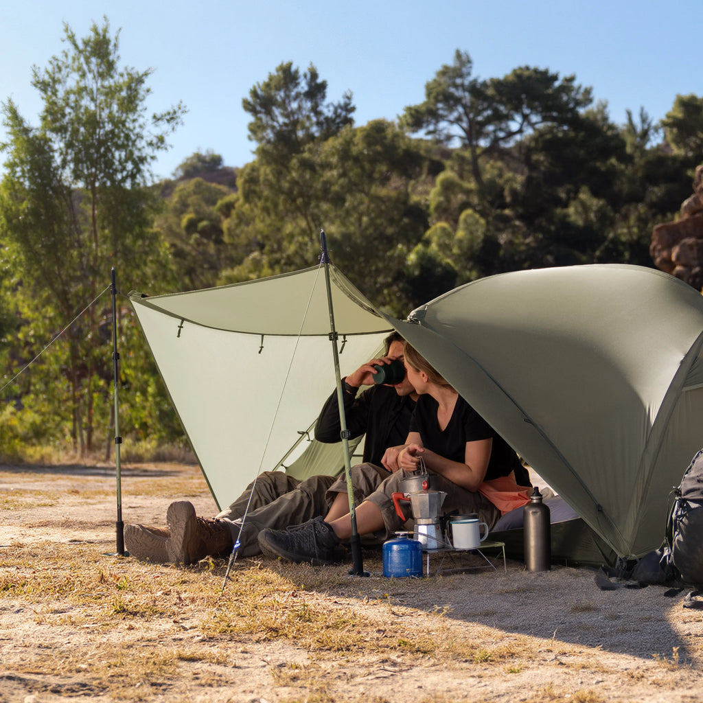 Mongar PRO Ultralight 1/2/3 Person Tent Camping Outdoor Waterproof 20D Nylon Backpacking Travel Cycling Tent