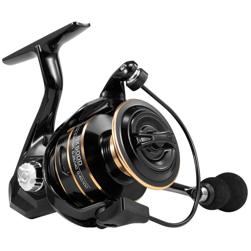 Spinning Fishing Reel Metal Reel 10KG Max Drag Power Spinning Wheel Adapt to Any Water Body