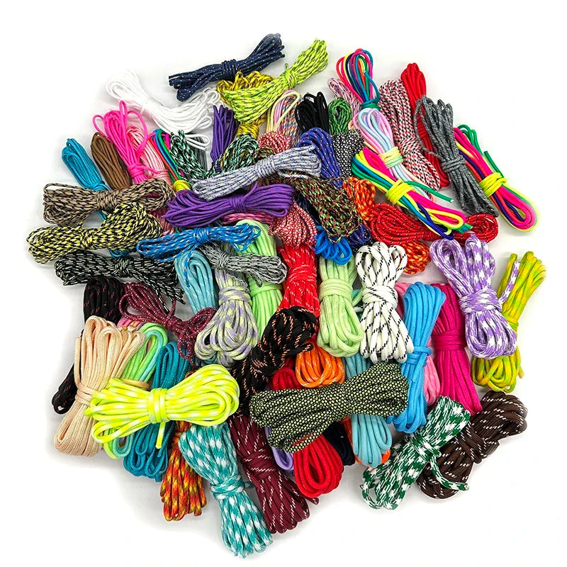 320 Colors Paracord 2mm/3mm/4mm/5mm High Quality Parachute cord Survival Camping