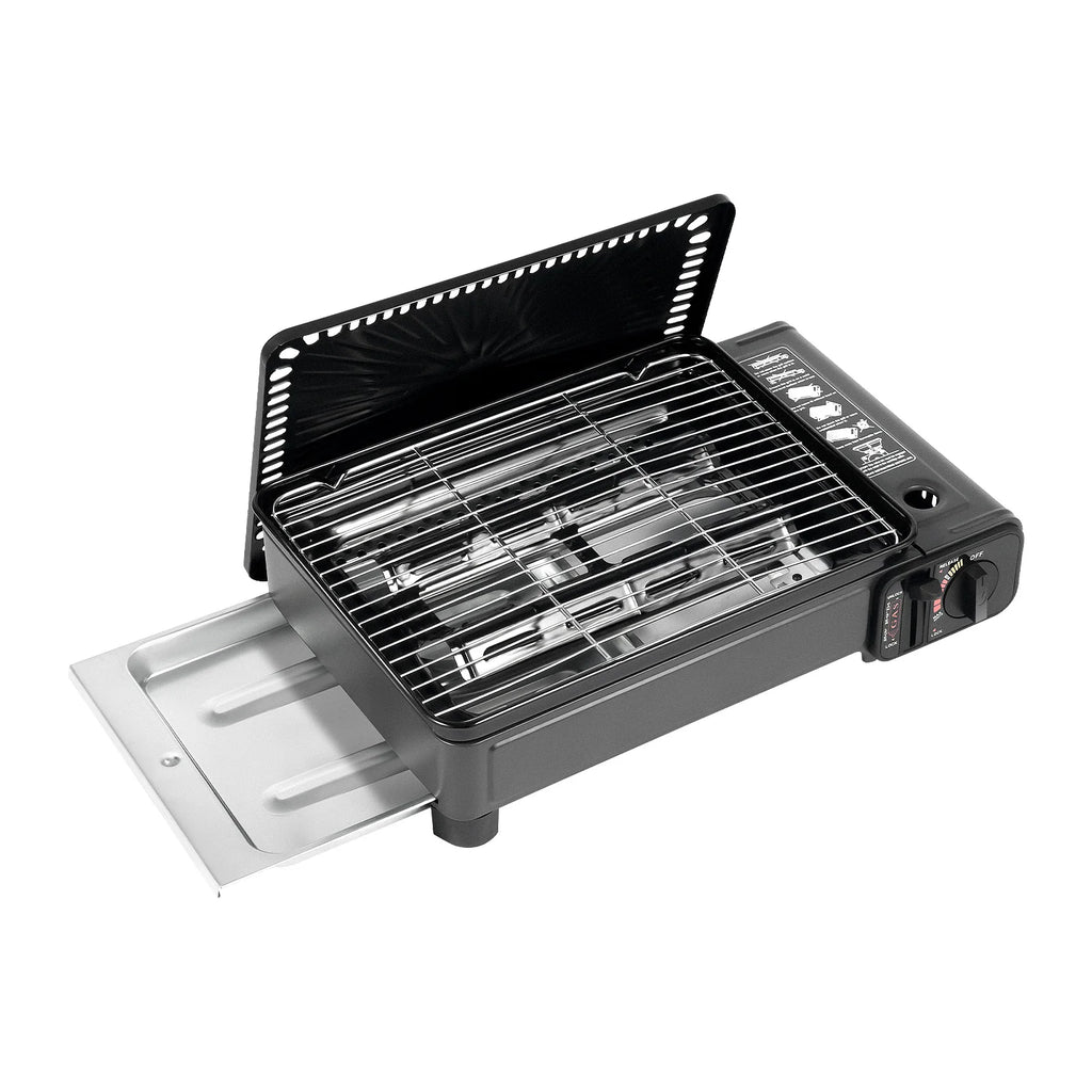 Portable Camping Grill Butane Gas Stove For Camping, Trekking