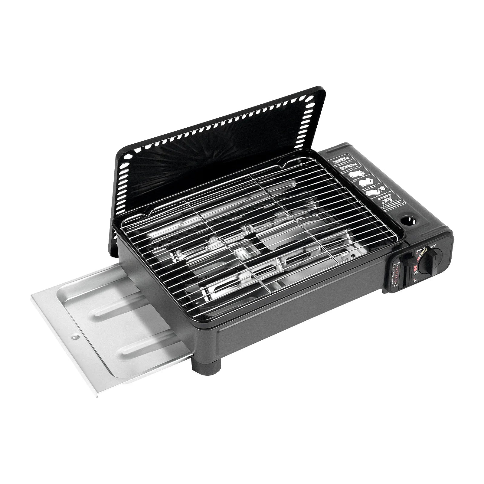 Portable Camping Grill Butane Gas Stove For Camping, Trekking