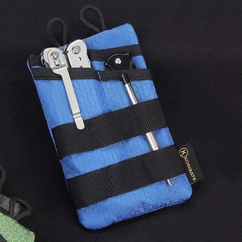 Foldable Small Tool Storage EDC Lightweight Wear Resistant Camping Hiking