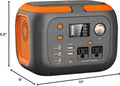 600W/300W Portable Power Station Solar Generator