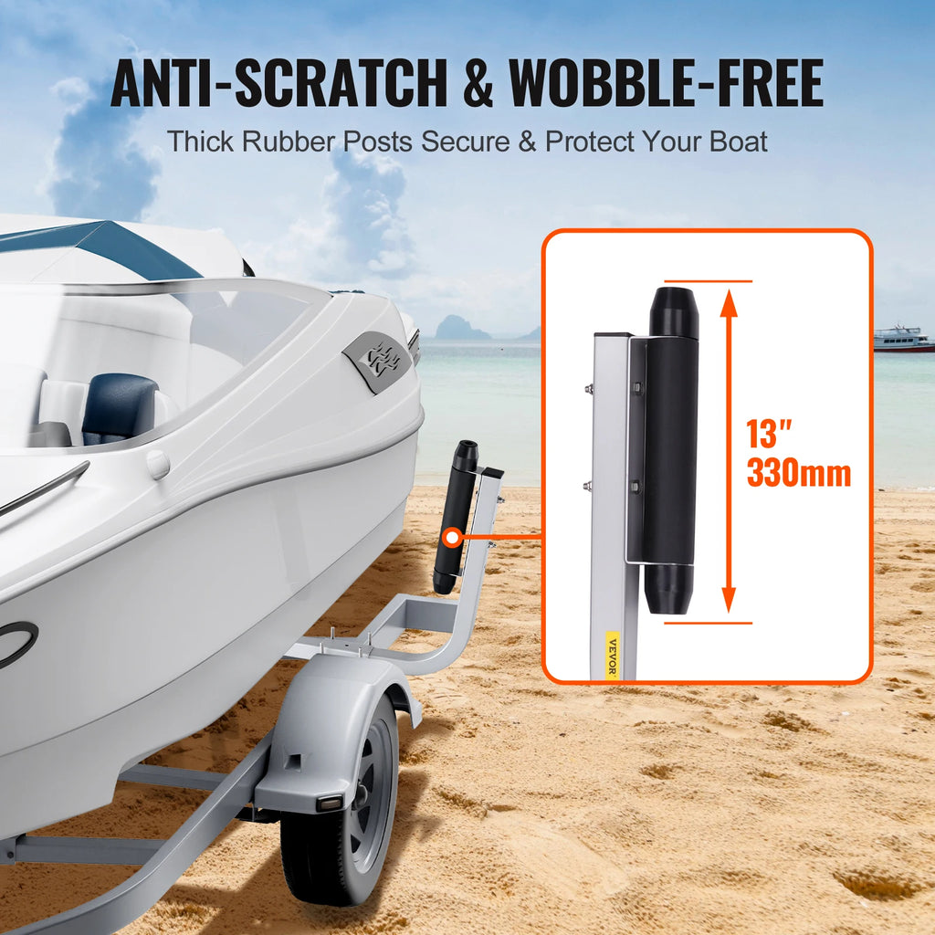 Adjustable Boat Trailer Guide Guide Poles Galvanized Steel Trailer Guide