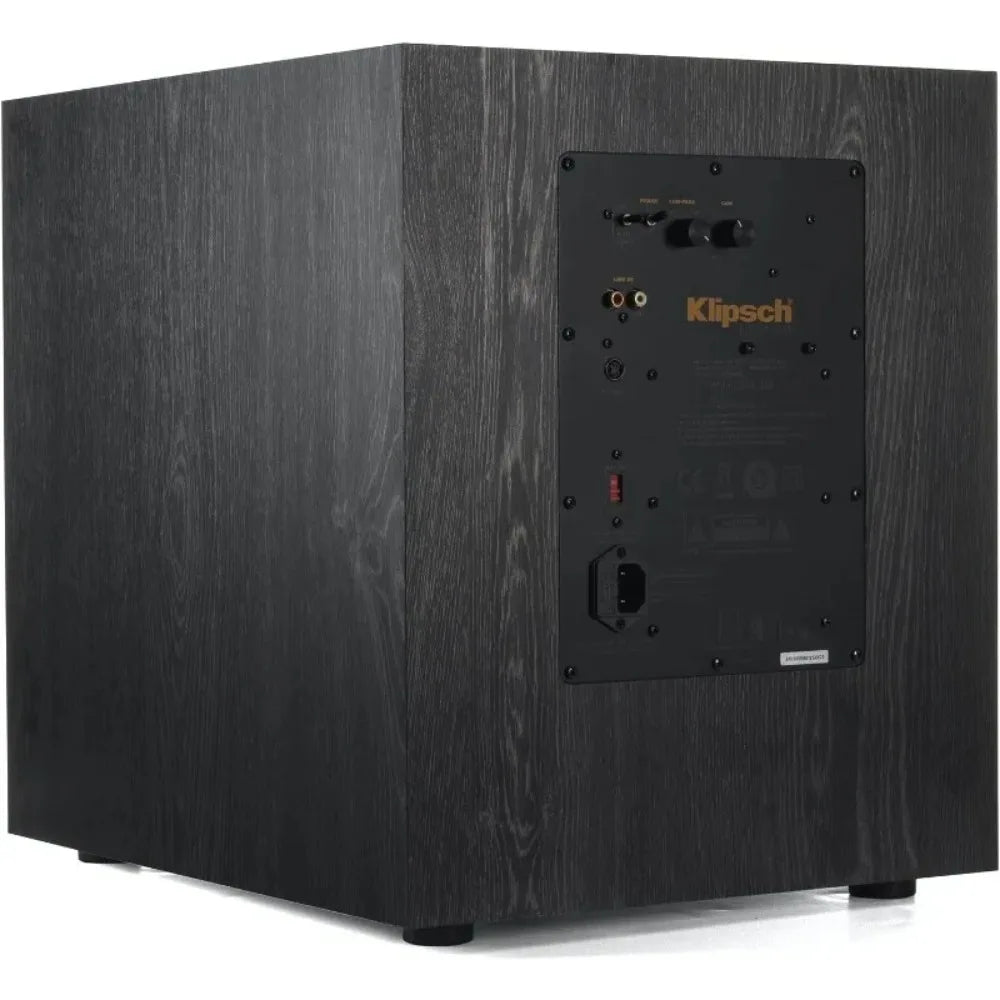 Powered Subwoofer 12 inches Garden Furniture Black