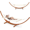 Hammock with Stand, Heavy Duty Hammock Stand, 2 Person Heavy Large Hammock Patio, Balcony
