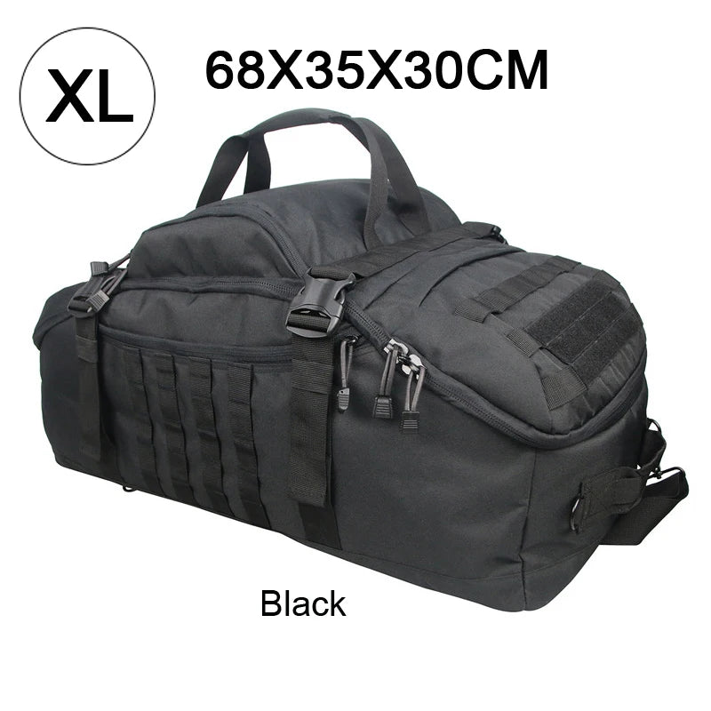 30L 45L 80L Outdoor Mountaineering Bag Molle Tactical Backpack Large Duffel Hiking Camping