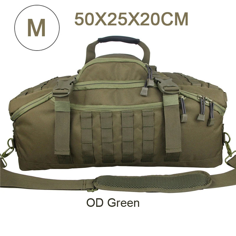 30L 45L 80L Outdoor Mountaineering Bag Molle Tactical Backpack Large Duffel Hiking Camping