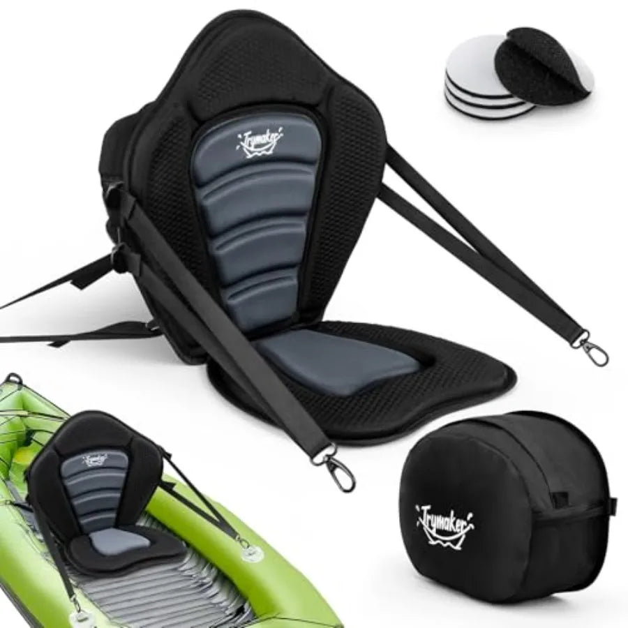 Kayak Seats with Back Support for Sit on Top, Universal Paddle Board Seat for Paddleboard, Canoe